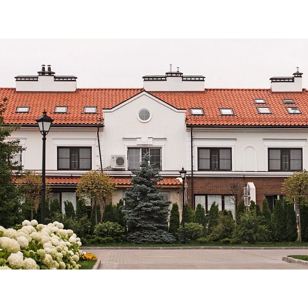 Керамічна черепиця ABC TG10, натуральний червоний