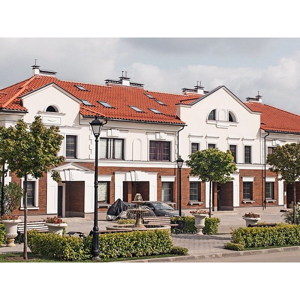 Керамічна черепиця ABC TG10, натуральний червоний