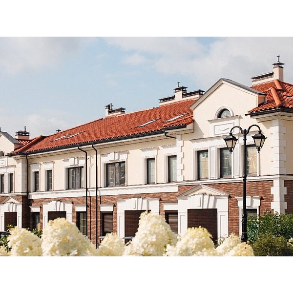 Керамічна черепиця ABC TG10, натуральний червоний