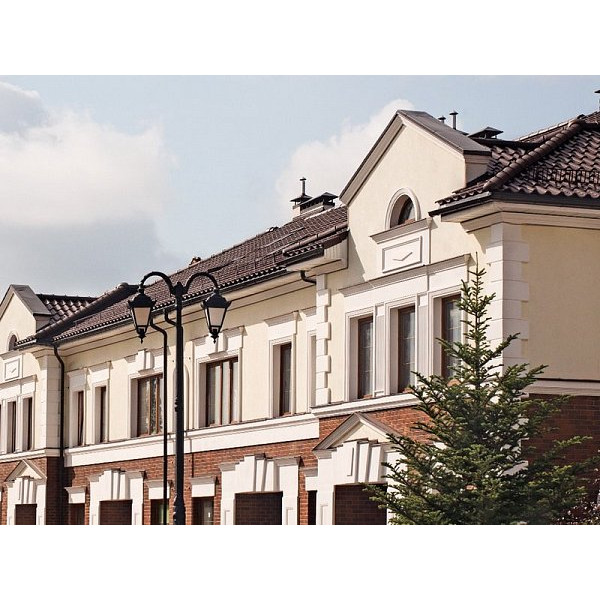 Керамічна черепиця ABC TG10, Оріхово-коричневий