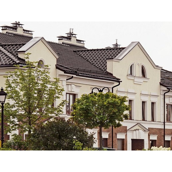 Керамічна черепиця ABC TG10, Оріхово-коричневий