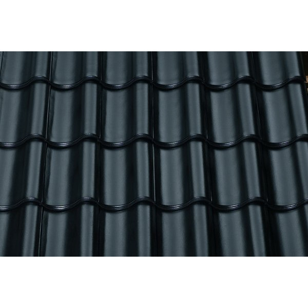 Керамічна черепиця ABC TG10, Алмазно-чорний