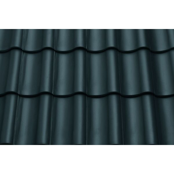 Керамічна черепиця ABC TG10, Шифер (сланцево-чорний)
