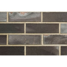 Облицювальна клінкерна цегла, 240x115x71, Hamburg Schwarz-blau-bunt geflammt kohlebrand (арт.8954), ABC Klinkergruppe Brick