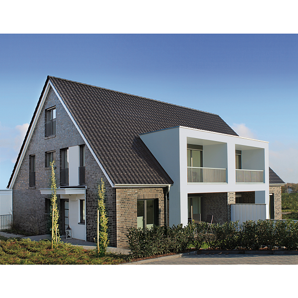 Керамічна черепиця ABC Modena 11, Алмазно-чорний