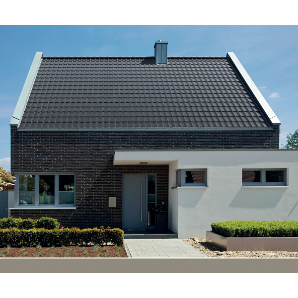 Керамічна черепиця ABC Modena 11, Сланцево-чорний (шифер)