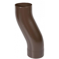 S-обвод, сталь, d-100 мм, коричневий, Aquasystem
