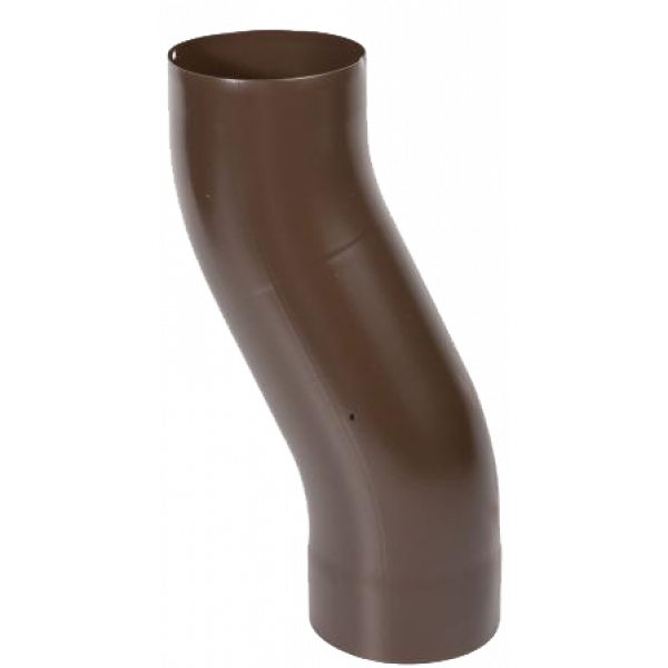 S-обвод, сталь, d-100 мм, коричневий, Aquasystem