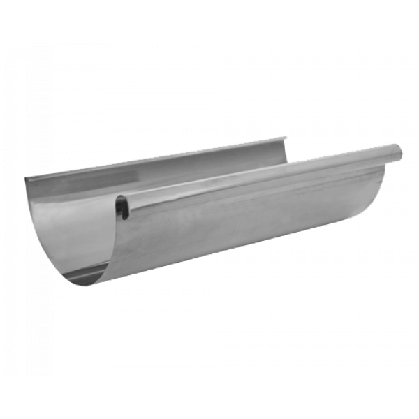 Жолоб водостічний, цинк-титан, d-150 мм, L-3 м, Aquasystem