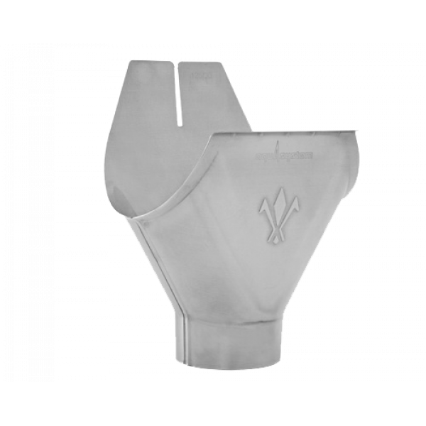 Воронка жолоба, цинк-титан, d-125 мм, Aquasystem