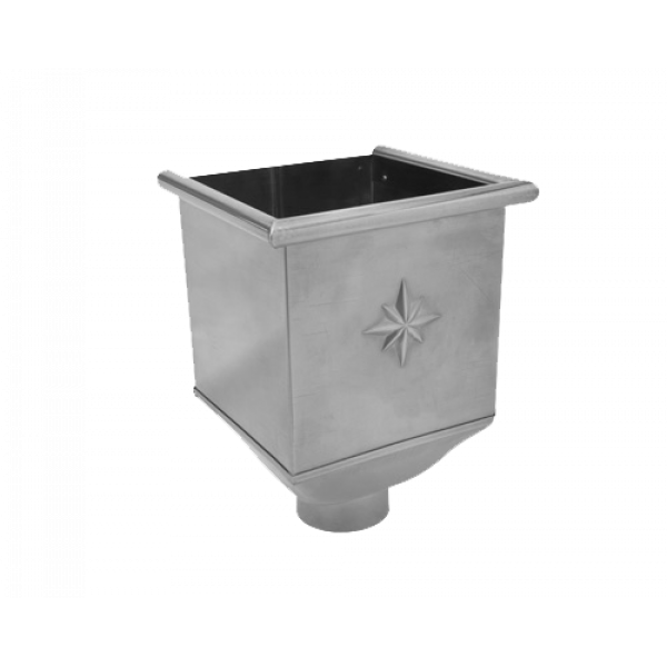 Вирва водозбірна, цинк-титан, d-90 мм, Aquasystem