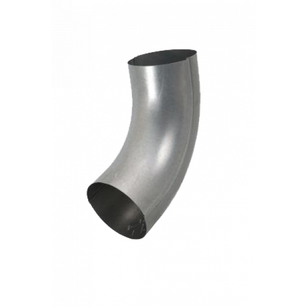 Коліно труби універсальне 72 гр, цинк-титан, d-90 мм, Aquasystem