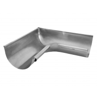 Кут жолоба внутрішній 90 гр, цинк-титан, d-125 мм, Aquasystem