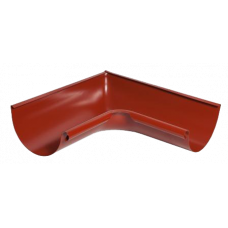 Кут жолоба внутрішній 90 гр, сталь, d-150 мм, червоний, Aquasystem