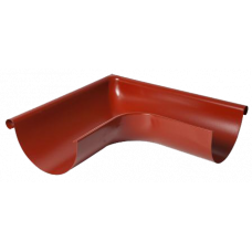 Кут жолоба зовнішній 90 гр, сталь, d-150 мм, червоний, Aquasystem