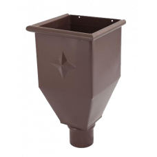 Вирва водозбірна, сталь, d-100 мм, коричневий, Aquasystem