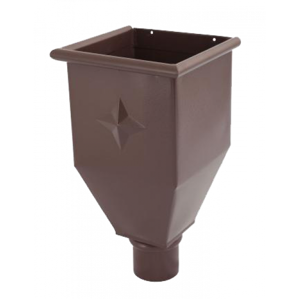 Вирва водозбірна, сталь, d-100 мм, коричневий, Aquasystem