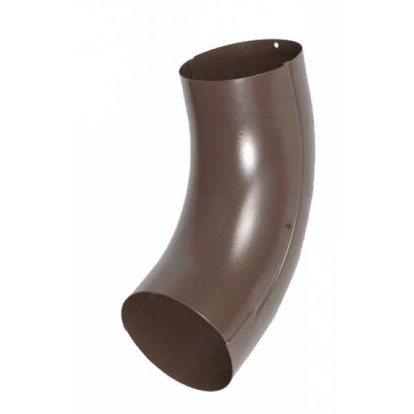 Коліно труби універсальне 72 гр., сталь, d-100 мм, коричневий, Aquasystem