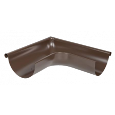 Кут жолоба зовнішній 90 гр, сталь, d-150 мм, коричневий, Aquasystemem