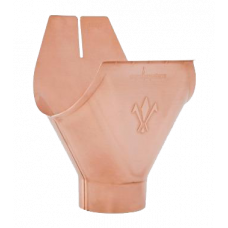 Воронка жолоба, мідь, d-125 мм, Aquasystem