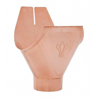 Воронка жолоба, мідь, d-150 мм, Aquasystem