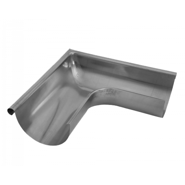 Кут жолоба зовнішній 90 гр, цинк-титан, d-150 мм, Aquasystem