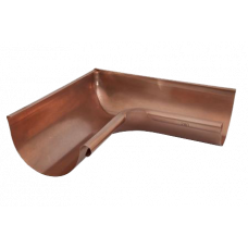 Кут жолоба внутрішній 90 гр., мідь, d-150 мм, Aquasystem