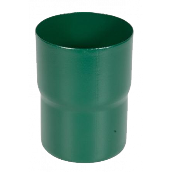 Сполучник труби, сталь, d-90 мм, зелений, Aquasystem