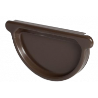 Заглушка универс. с резин. упл., сталь, d-150 мм, коричневый, Aquasystem