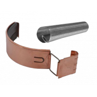 З'єднувач жолоба, мідь, d-150 мм, Aquasystem