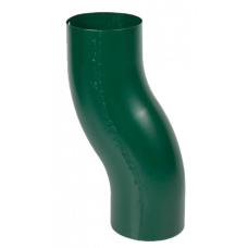 S-обвод, сталь, d-90 мм, зелений, Aquasystem