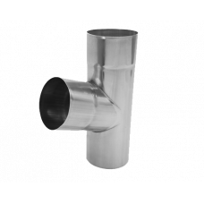 Трійник труби, цинк-титан, d-90 мм, Aquasystem