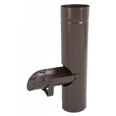 Водозбірник, сталь, d-90 мм, коричневий, Aquasystem