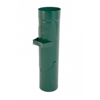 Водосборник, сталь, d-90 мм, зеленый, Aquasystem