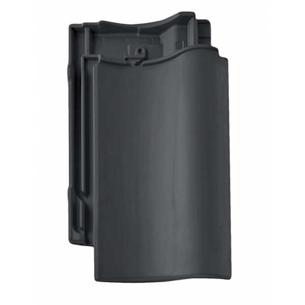 Керамічна черепиця Braas Агат 12V, Anthrazit