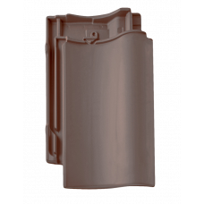 Керамічна черепиця Braas Агат 12V, Dunkelbraun