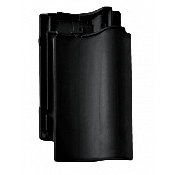 Керамічна черепиця Braas Агат 12V, Vulkanschwarz