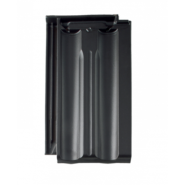 Керамічна черепиця Braas Гранат 11V, колір Антрацит