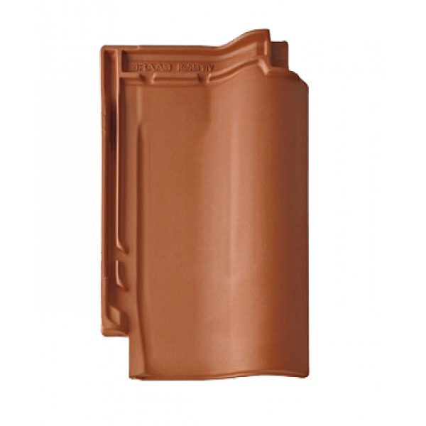 Керамічна черепиця Braas Рубін 11V, колір натуральний червоний