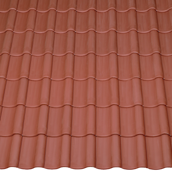 Керамічна черепиця Braas Агат 12V, Kupferrot