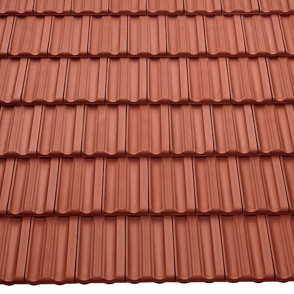 Керамічна черепиця Braas Гранат 11V, колір Мідний