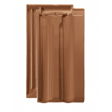 Керамічна черепиця Braas Гранат 13V, Натуральний червоний