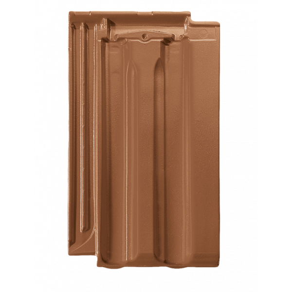 Керамічна черепиця Braas Гранат 13V, Натуральний червоний