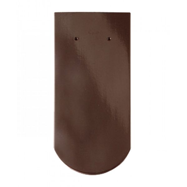 Керамічна черепиця Braas Опал, колір Тік-коричневий