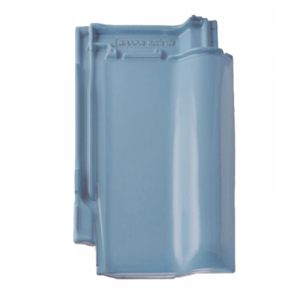 Керамічна черепиця Braas Rubin 13V, колір Небесно-блакитний (лазурний)