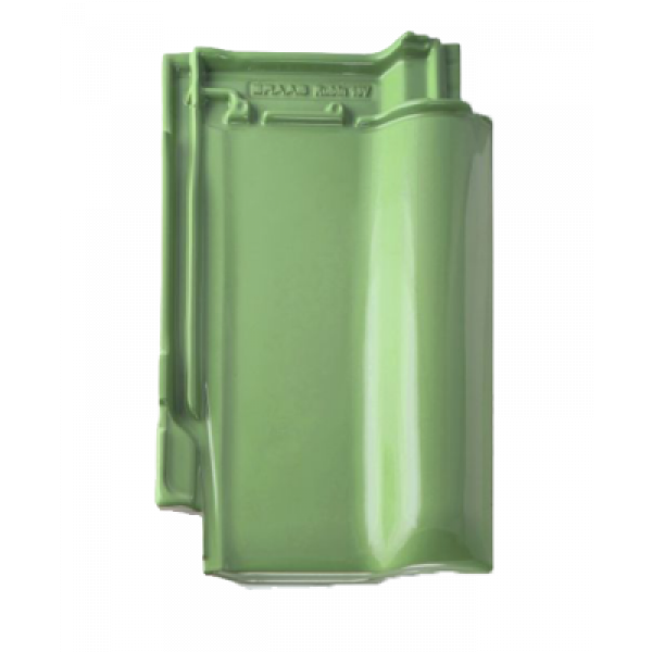 Керамічна черепиця Braas Rubin 13V, колір Травнева зелень