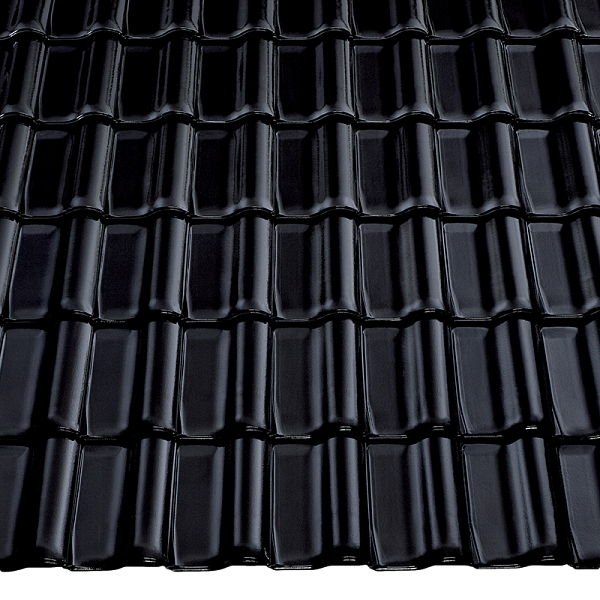 Керамічна черепиця Braas Heisterholzer Rubin 11V, Tiefschwarz