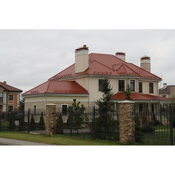 Керамічна черепиця Braas Опал, колір Мідний