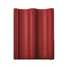 Цементно-піщана черепиця рядова, Протектор, Вишня, Braas