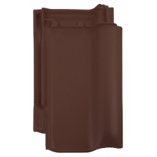 Керамічна черепиця Braas Рубін 13V, колір Темно-коричневий